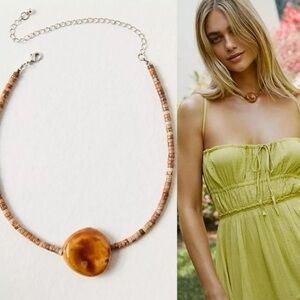 Free People Butterscotch Choker NWT